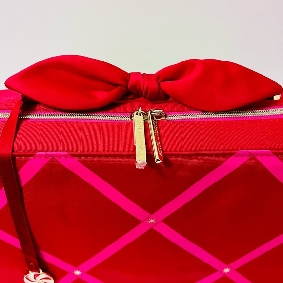 Estee Lauder Red and Pink Cosmetic Case women’s Bag - Picture 3 of 5
